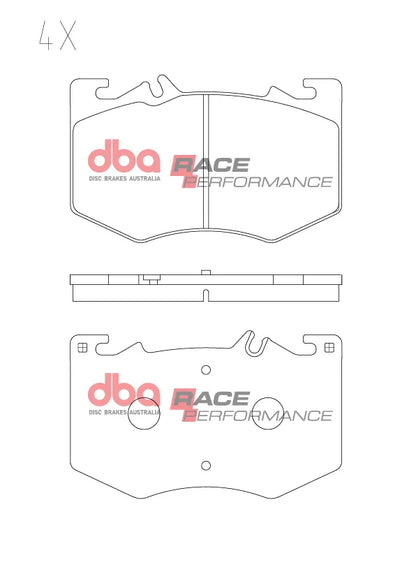 Disc Brakes Australia Brake Pads Race Performance DB15296RP