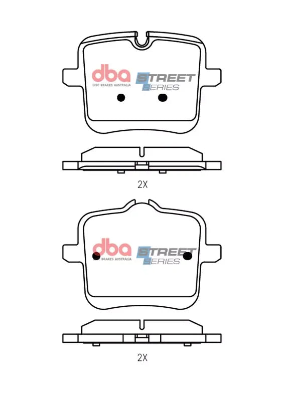 Disc Brakes Australia Brake Pads Street Series | Rear DB15301SS