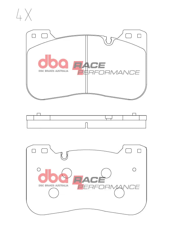 Disc Brakes Australia Brake Pads Race Performance DB15302RP