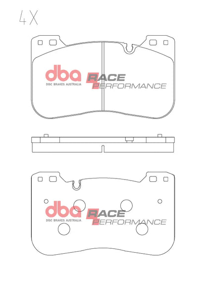 Disc Brakes Australia Brake Pads Race Performance DB15302RP