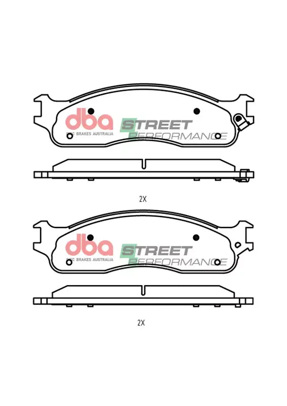 Disc Brakes Australia Brake Pads Street Performance | Front DB15304SP