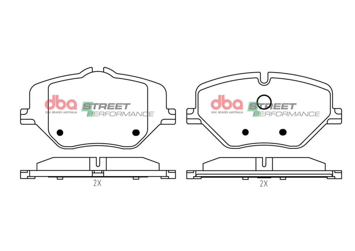 Disc Brakes Australia Brake Pads Street Performance | Front DB15346SP