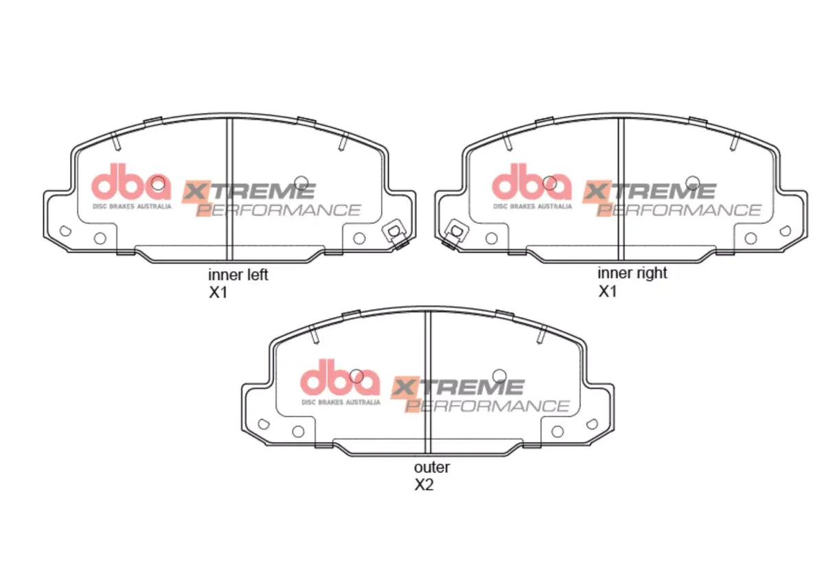 Disc Brakes Australia Brake Pads Xtreme Performance | Front DB15351XP