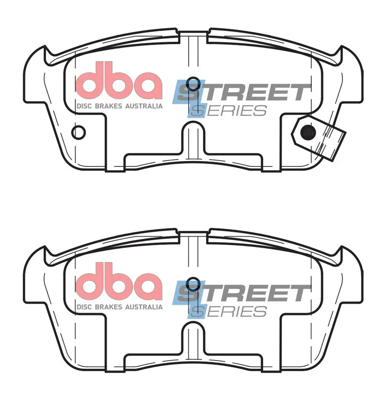 Disc Brakes Australia Brake Pads Street Series Ceramic | Front Axle DB1674SS