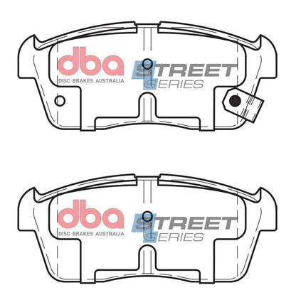 Disc Brakes Australia Brake Pads Street Series Ceramic | Front Axle DB1674SS