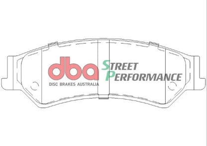 Disc Brakes Australia Brake Pads Street Performance | Rear Axle DB1675SP