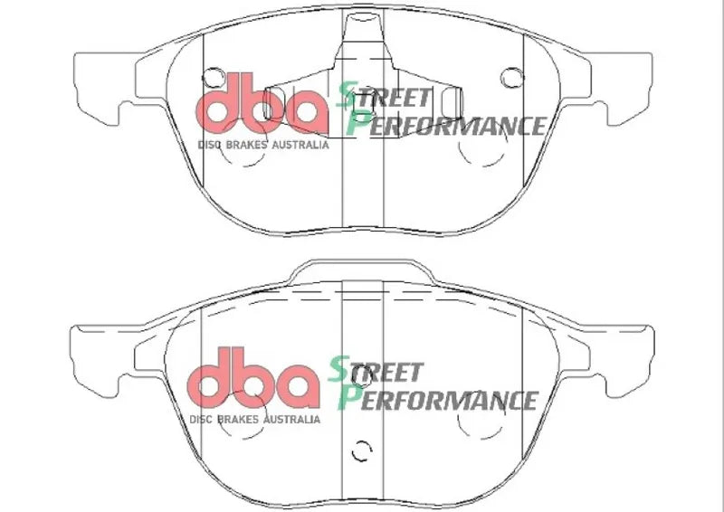 Disc Brakes Australia Brake Pads Street Performance | Front Axle DB1679SP