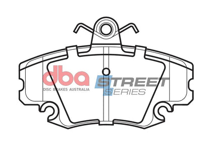 Disc Brakes Australia Brake Pads Street Series Ceramic | Front Axle DB1711SS