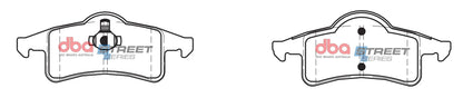Disc Brakes Australia Brake Pads Street Series Ceramic | Rear Axle DB1717SS