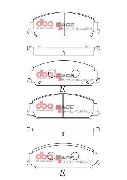 Disc Brakes Australia Brake Pads Race Performance DB1765RP