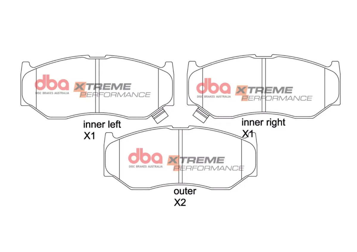 Disc Brakes Australia Brake Pads Xtreme Performance | Front Axle DB1818XP