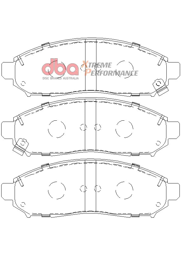 Disc Brakes Australia Brake Pads Xtreme Performance | Front Axle DB1835XP