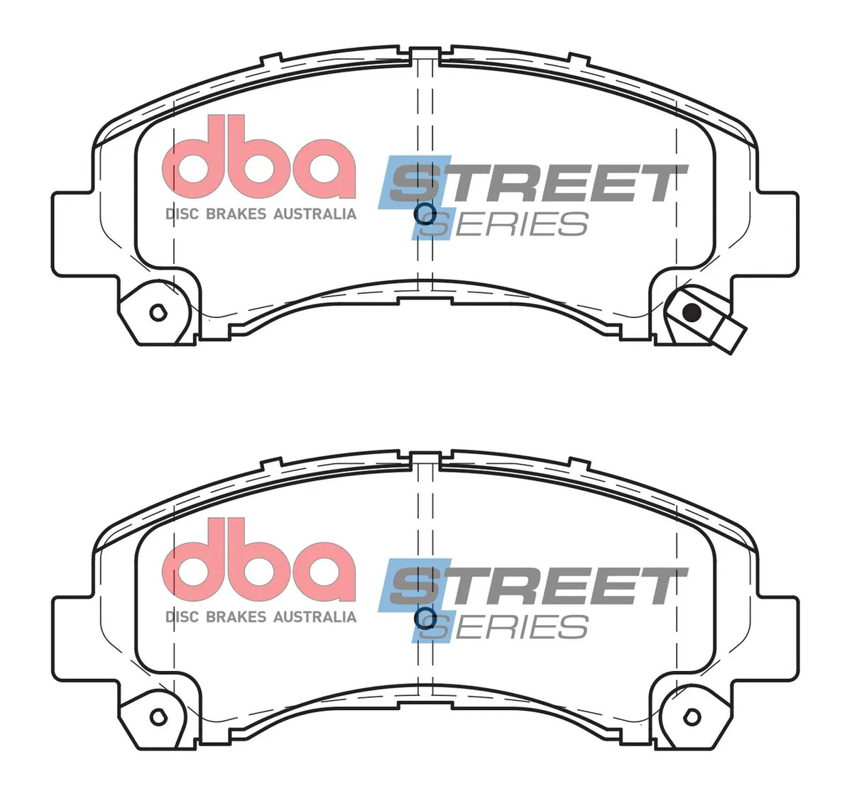 Disc Brakes Australia Brake Pads Street Series Ceramic | Front Axle DB1841SS