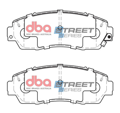 Disc Brakes Australia Brake Pads Street Series Ceramic | Front Axle DB1843SS