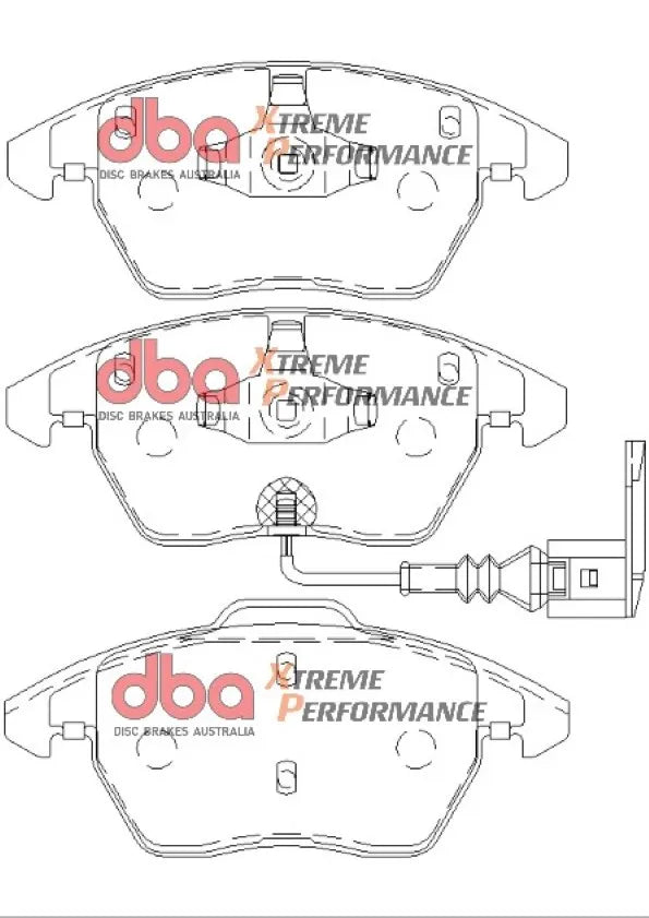 Disc Brakes Australia Brake Pads Xtreme Performance ECE R90 certified | Front Axle DB1849XP
