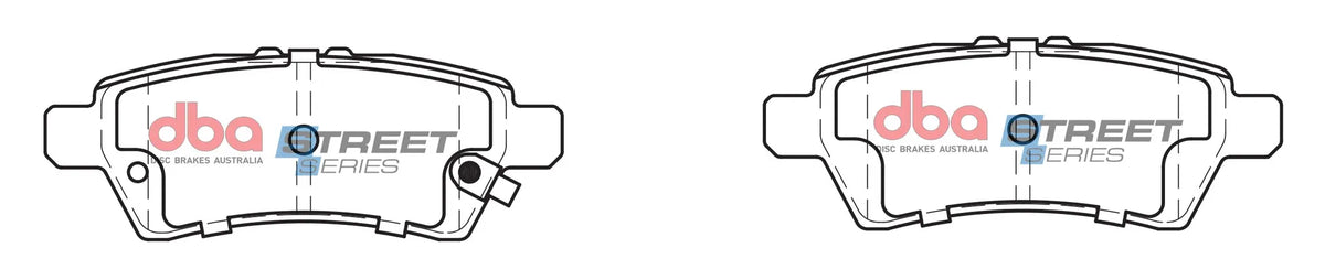 Disc Brakes Australia Brake Pads Street Series Ceramic | Rear Axle DB1919SS