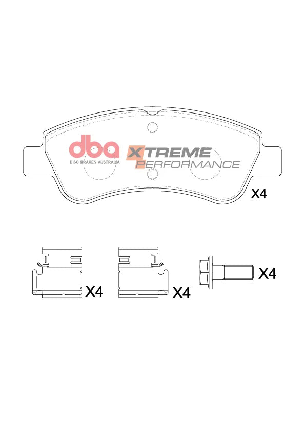 Disc Brakes Australia Brake Pads Xtreme Performance | Front Axle DB1923XP