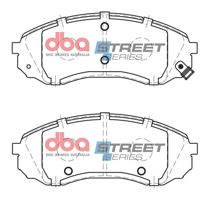 Disc Brakes Australia Brake Pads Street Series Semi-metallic | Front Axle DB1940SS