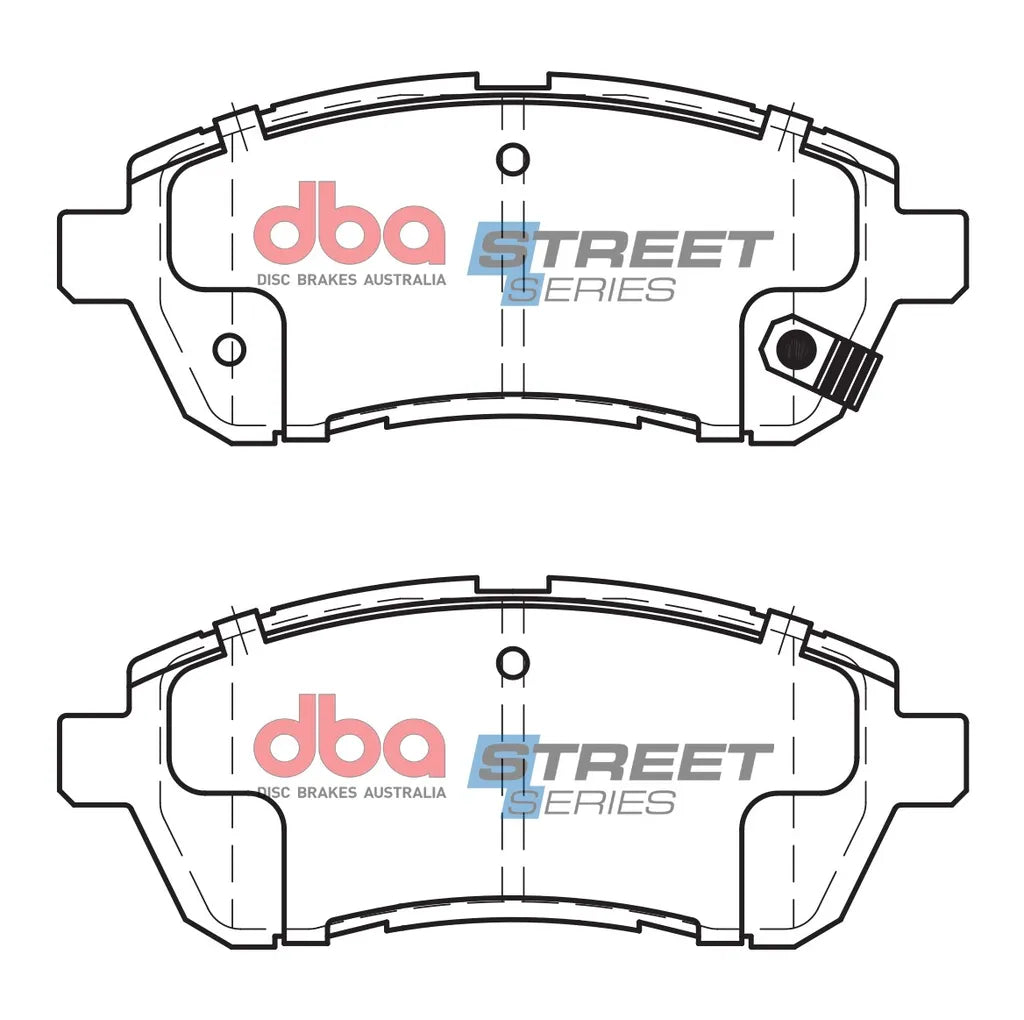 Disc Brakes Australia Brake Pads Street Series Ceramic | Front Axle DB1941SS
