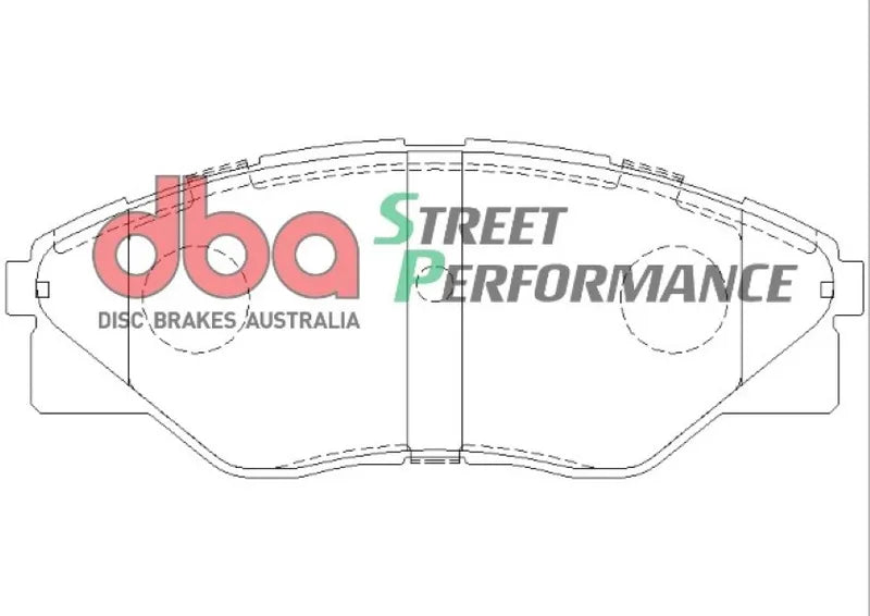 Disc Brakes Australia Brake Pads Street Performance | Front Axle DB1985SP