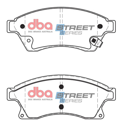 Disc Brakes Australia Brake Pads Street Series Ceramic | Front Axle DB1989SS
