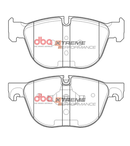 Disc Brakes Australia Brake Pads Xtreme Performance | Front Axle DB2006XP