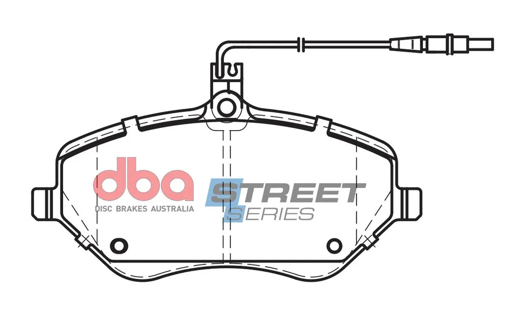 Disc Brakes Australia Brake Pads Street Series Ceramic | Front Axle DB2024SS