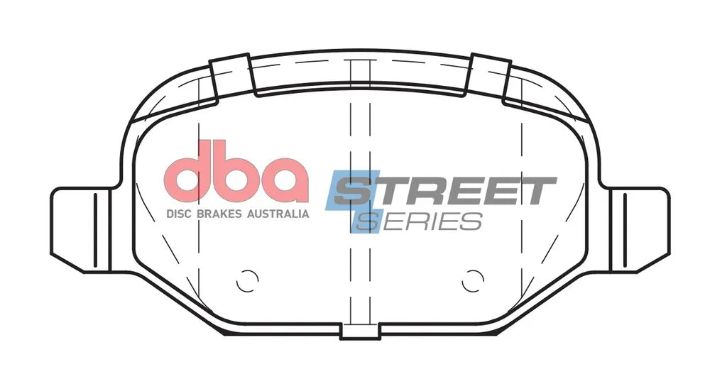Disc Brakes Australia Brake Pads Street Series Ceramic | Rear Axle DB2039SS