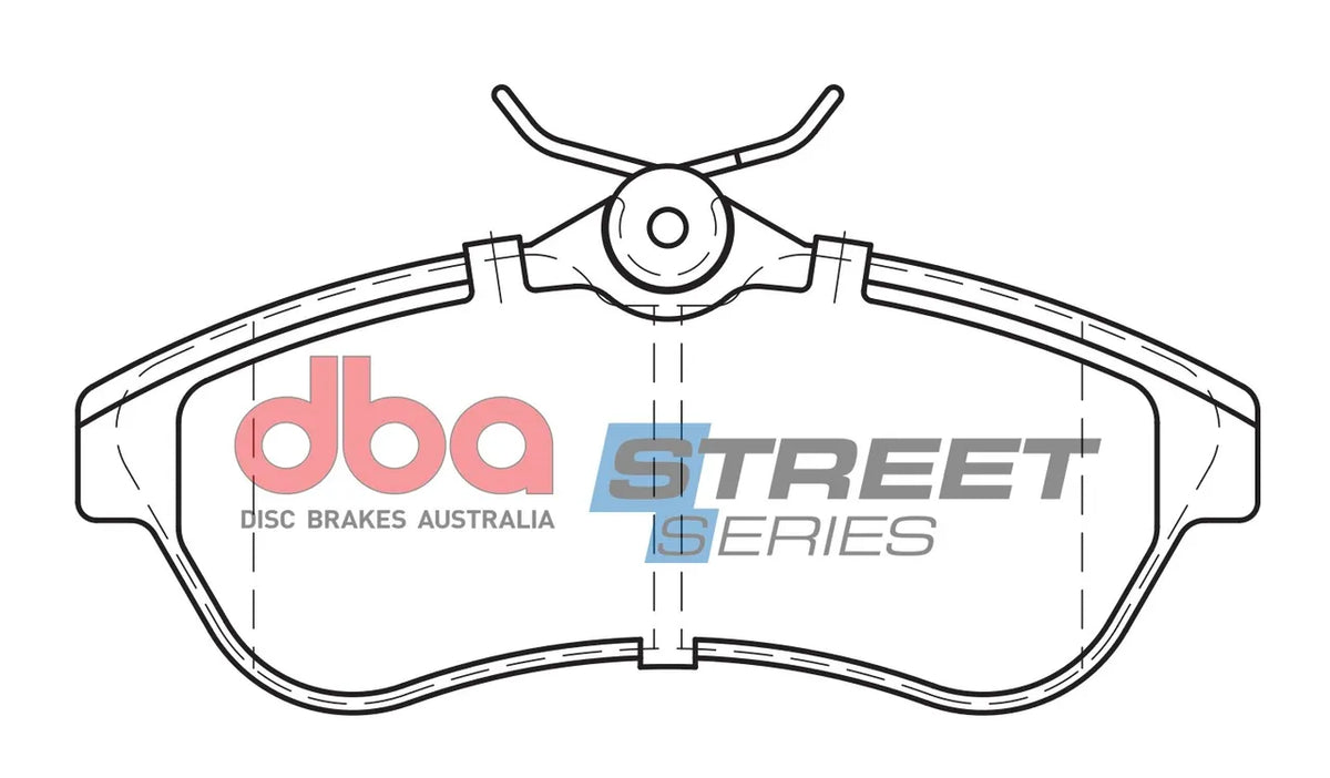 Disc Brakes Australia Brake Pads Street Series Ceramic | Front Axle DB2043SS