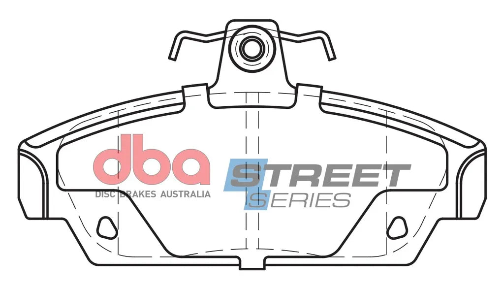Disc Brakes Australia Brake Pads Street Series Ceramic | Front Axle DB2053SS