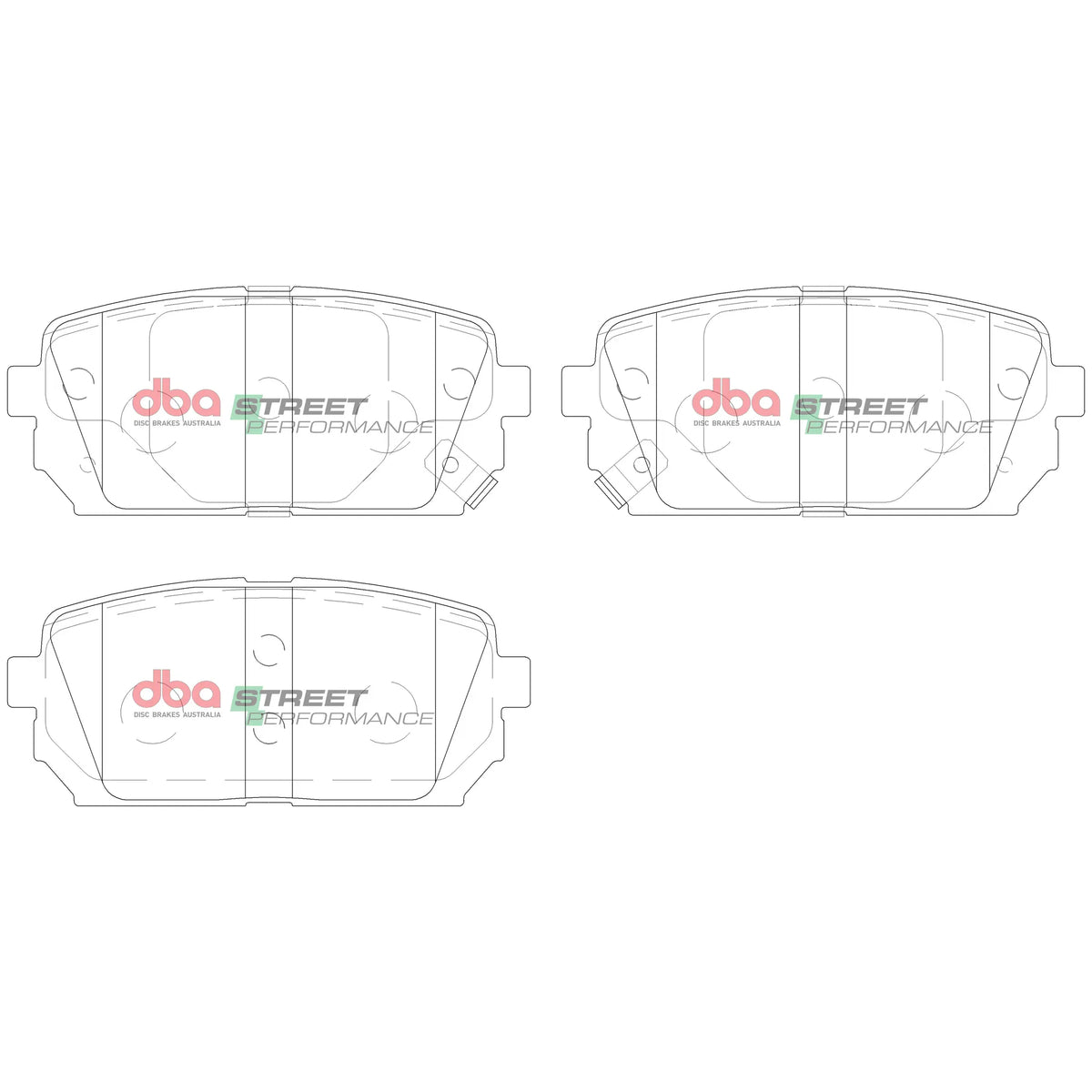 Disc Brakes Australia Brake Pads Street Performance DB2175SP