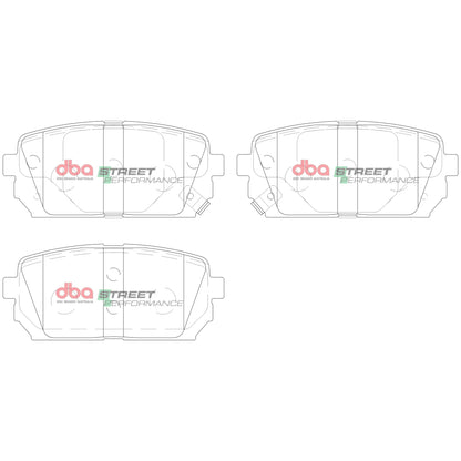 Disc Brakes Australia Brake Pads Street Performance DB2175SP