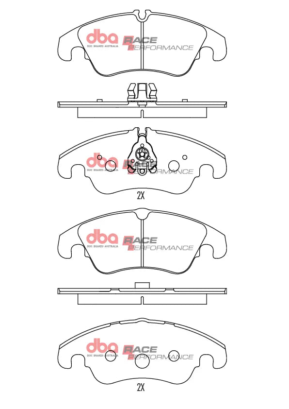 Disc Brakes Australia Brake Pads Race Performance DB2186RP