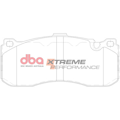 Disc Brakes Australia Brake Pads Xtreme Performance | Front Axle DB2195XP