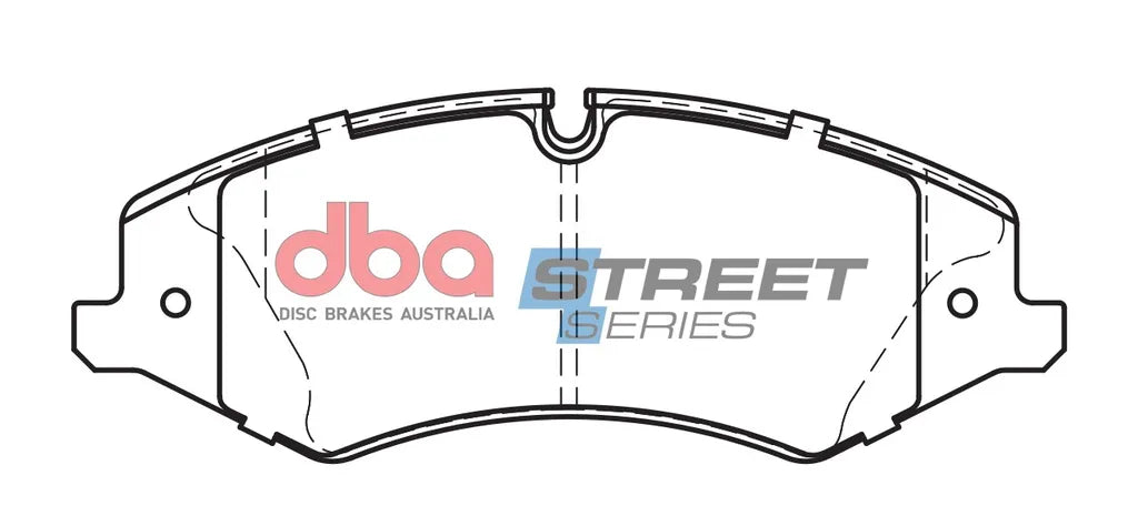 Disc Brakes Australia Brake Pads Street Series Semi-metallic | Front Axle DB2203SS