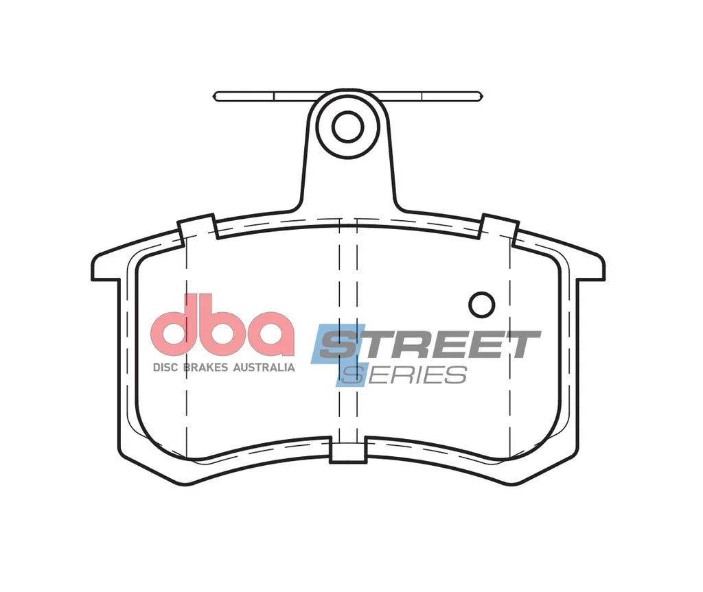 Disc Brakes Australia Brake Pads Street Series Ceramic | Rear Axle DB222SS