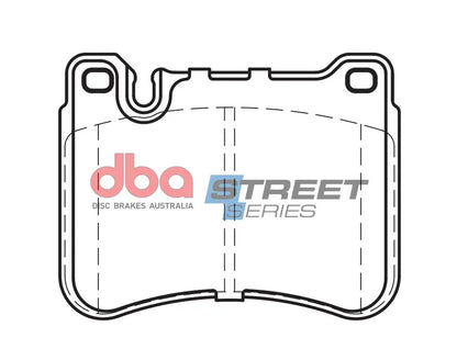 Disc Brakes Australia Brake Pads Street Series Ceramic | Front Axle DB2235SS