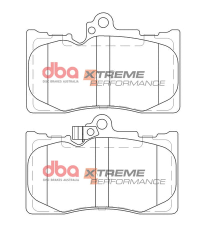 Disc Brakes Australia Brake Pads Xtreme Performance | Front Axle DB2255XP
