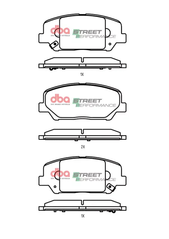 Disc Brakes Australia Brake Pads Street Performance | Front DB2270SP