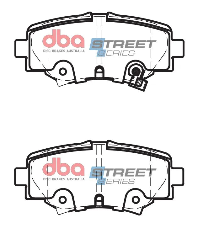 Disc Brakes Australia Brake Pads Street Series Ceramic DB2331SS