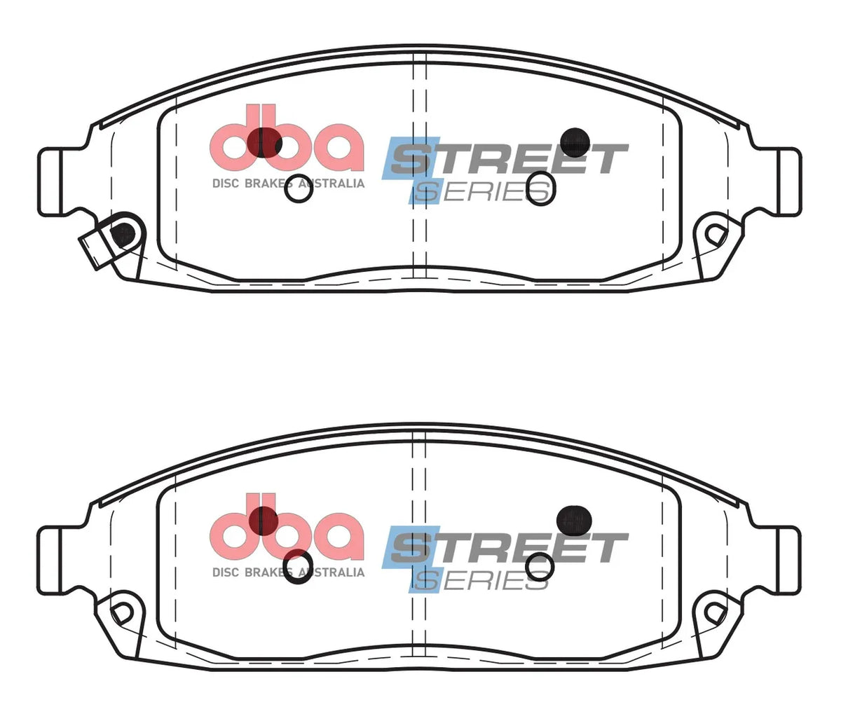 Disc Brakes Australia Brake Pads Street Series Ceramic | Front Axle DB2333SS