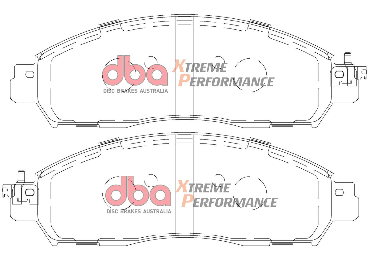 Disc Brakes Australia Brake Pads Xtreme Performance | Front Axle DB2374XP