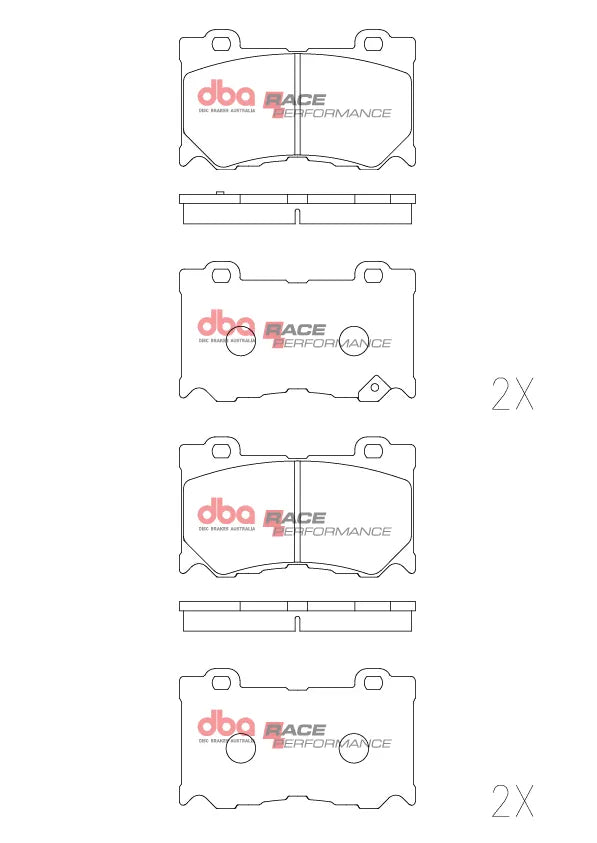 Disc Brakes Australia Brake Pads Race Performance DB2400RP