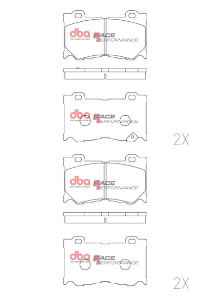 Disc Brakes Australia Brake Pads Race Performance DB2400RP