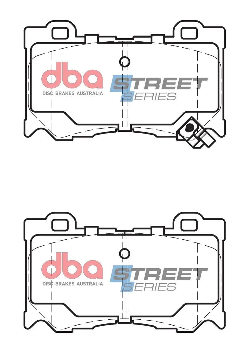 Disc Brakes Australia Brake Pads Street Series Ceramic | Front Axle DB2400SS