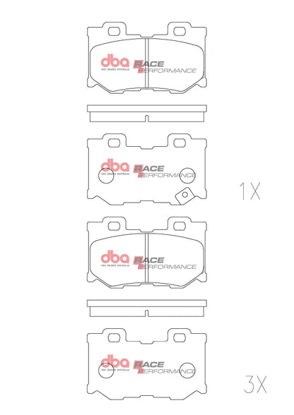 Disc Brakes Australia Brake Pads Race Performance DB2401RP