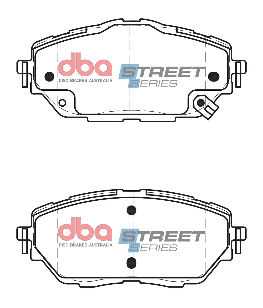 Disc Brakes Australia Brake Pads Street Series Ceramic | Front Axle DB2479SS