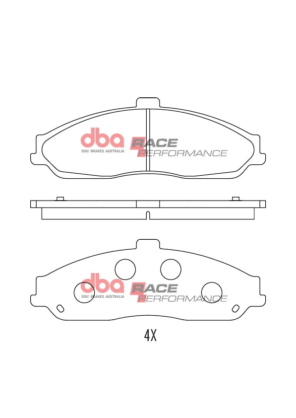 Disc Brakes Australia Brake Pads Race Performance DB7599RP