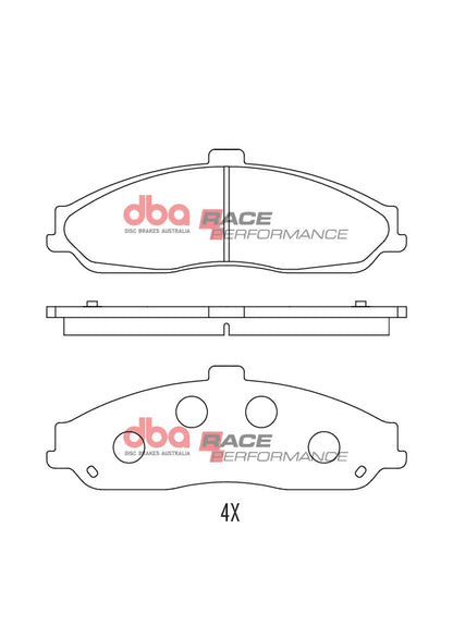 Disc Brakes Australia Brake Pads Race Performance DB7599RP