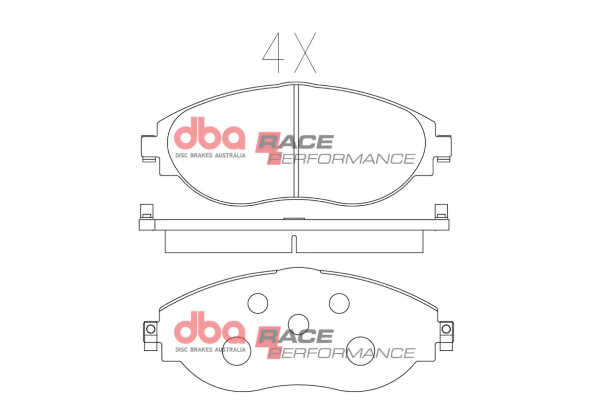 Disc Brakes Australia Brake Pads Race Performance | Front Axle DB8849RP
